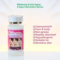 Serum tablet pemutih kecantikan perawatan kulit wajah 120ml pelembap wajah anti-penuaan Serum Vitamin C asam Lemon