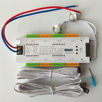 Capteur de mouvement PIR intelligent, 32 canaux DC 12V 24V, contrôleur d'induction d'escalier à Led pour bande lumineuse d'escalier à Led