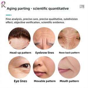 Analyseur de peau de bureau de qualité industrielle 36MP avec 3 caméras, analyse des rides, certifié CE, <span class=keywords><strong>appareil</strong></span> de test facial commercial - Product Image 2