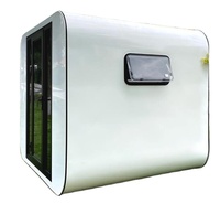 Module de bureau en structure acier Suihe, maison préfabriquée, mini-cabine, boutique conteneur avec panneaux composites en aluminium