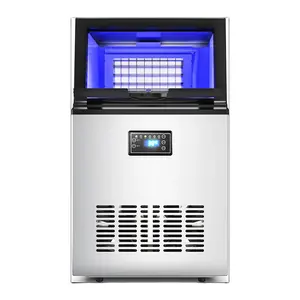 Hot Koop 180Kg/24H Automatische Kubus Ijs Making Machine Commerciële Flow Water Type <span class=keywords><strong>Ice</strong></span> <span class=keywords><strong>Maker</strong></span> - Product Image 1