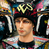 Gorros Unisex Personalizados de Alta Calidad con Estampados de Camuflaje/Puntos, 100% Acrílico, Cálidos para Invierno, para Playa y Actividades al Aire Libre