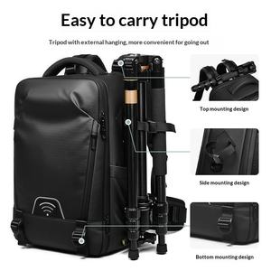 Рюкзак для фотооборудования Oxford с молнией, многофункциональный, большой емкости, 15 дюймов, для домашнего хранения, дышащий, расширяемый, сумка для камеры, распродажа - Product Image 5