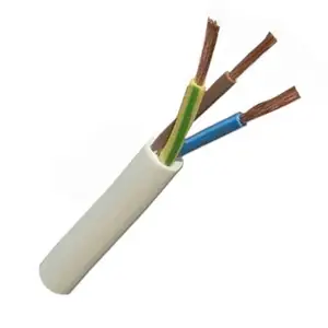 Green materials PVC/Rubber Insulation H05vv F Electric Power Cable 2.5mm2