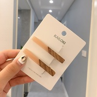 Épingle à cheveux personnalisée pour adulte avec imprimé léopard Accessoires tendance pour femmes Épingle à cheveux à l'acide acétique de style chinois
