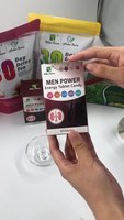 Capsules de bonbons énergétiques aux herbes 100% naturelles pour la santé masculine avec Maca - Durée de conservation de 2 ans