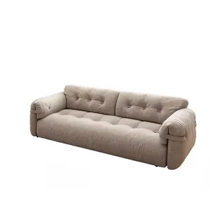 现代真皮织物沙发床带储物现代实木沙发沙发床可逆织物沙发床