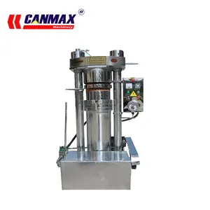 Canmax Manufacturer Herble Cake Return 500Kg/H Must Cold With Wooden Hydraulic Oil Press Machine