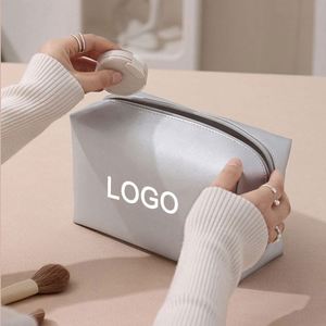 Xdh1310 Makeup Portable Pu Leather Waterproof Toiletry Pouch Travel Make up Brush Cosmetic Bag for Women - Product Image 1
