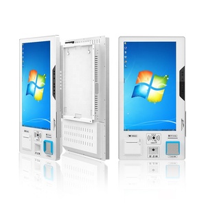 Sistema de Punto de Venta con Pantalla Flexible de 23.6/32'' y Teclado Numérico, Escáner de Código de Barras QR, Quiosco de Autoservicio con Lector de Tarjetas, Quiosco de Pago - Product Image 1