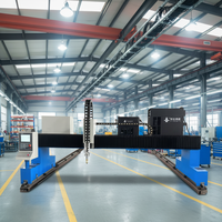 Machine de découpe plasma et oxygène à commande numérique par ordinateur (CNC) à portique WISDOM CNC WS-P2060, robuste, avec moteur pas à pas, alimentation 380V