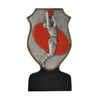 Trofeo de Rugby Weivista, Premio de Resina, Logotipo Personalizado, Placa con Texto