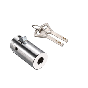 Serrure de porte de sécurité <span class=keywords><strong>YOAN</strong></span>, 3 clés en laiton, cylindre en acier inoxydable chromé brillant, système de clé maîtresse ANSI Grade 2, vente en gros - Product Image 1
