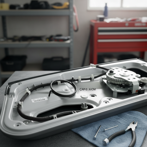 Muelle de cerradura de puerta (derecha-izquierda) para Mercedes ML W163 - Product Image 3
