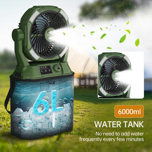 Ventilador <span class=keywords><strong>de</strong></span> <span class=keywords><strong>Mochila</strong></span> con Nebulización, 6L y 16000mAh, Aire Fresco Portátil para Senderismo, Ciclismo, Trabajos al Aire Libre - Product Image 6