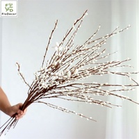 Neues Design Langer silberner Weiden zweig Salix Argyracea Vase Sping Flower Planting Arrangement Home Hochzeits dekoration
