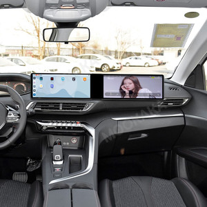 MOOKAKA Double <span class=keywords><strong>autoradio</strong></span> Android 14 de 12.3 pouces pour <span class=keywords><strong>Peugeot</strong></span> 4008 2016-2022 <span class=keywords><strong>Autoradio</strong></span> multimédia GPS Navi sans fil CarPlay Unité principale - Product Image 6