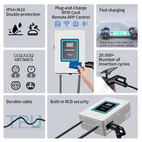 Cargador de Vehículos Eléctricos OLINK Nuevo, Montado en Pared, 40KW, Uso Comercial, OCPP1.6J, Certificado CE, Estación de Carga Rápida