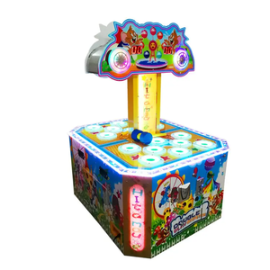 Macchina da Gioco Arcade a Moneta per Bambini: Whack a <span class=keywords><strong>Mole</strong></span> con Martello a Forma di Rana - Attrezzatura per Divertimento Indoor - Product Image 3