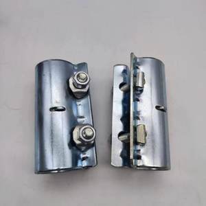 Raccords de tube demi-coupleurs en acier forgé Q235 48,6x48,6mm, types pivotant et fixe, pour échelles et pièces <span class=keywords><strong>d</strong></span>'<span class=keywords><strong>échafaudage</strong></span> - Product Image 3