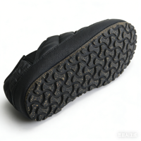 Bottes d'hiver matelassées noires en gros, antidérapantes, légères et confortables, avec semelle isolante, personnalisables OEM/ODM (logo et style)