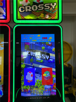 Machines de jeu vidéo d'arcade sur le thème des traversées routières pour enfants