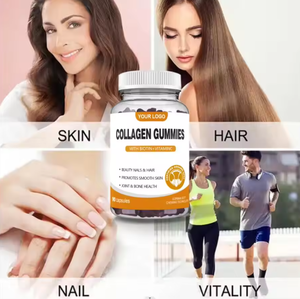 Suplemento Vitamins Gummy Candy L-Glutathione Biotin Gummies de colágeno Vegano para blanquear la piel - Product Image 5