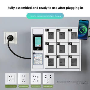 ล็อกเกอร์เก็บอุปกรณ์ชาร์จโทรศัพท์มือถืออัจฉริยะมีรหัสผ่านจดจำได้สำหรับห้างสรรพสินค้าห้างสรรพสินค้า - Product Image 4