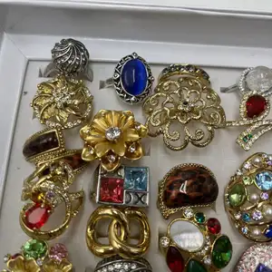Hoge Kwaliteit Vrouwen Mannen Vintage Sieraden Micro Ingelegd Ringen Luxe Designer Edelsteen Ringen