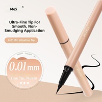 Crayon Eyeliner Liquide Halal Certifié BPOM Ultra Fin 0,01 mm Imperméable Séchage Rapide Longue Durée Anti-Bavures Marque Privée
