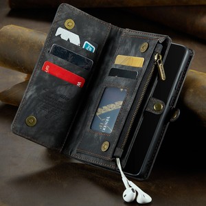 Étui portefeuille multifonctionnel en cuir PU avec porte-cartes pour <span class=keywords><strong>iPhone</strong></span> 14/15 Pro Max Étui en cuir magnétique détachable - Product Image 5