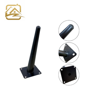 kulfi leg <b>sofa</b> leg factory Multiple heights gold tapered tube metal <b>sofa</b> legs iron furniture legs for <b>sofa</b> <b>bed</b> and cabinet - Product Image 2
