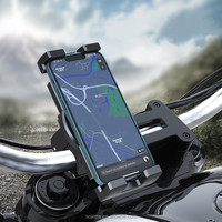 Support de téléphone portable de vélo à installation rapide 3S universel amélioré support de téléphone de guidon moto EBike Scooter accessoires de vélo Clip