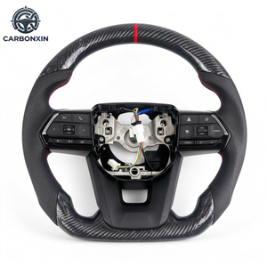 Volant sport en fibre de carbone forgée pour Hilux/Fortuner/Camry/Land Cruiser/Corolla/Hiace/GT86/Mark X/Prado/Supra - Product Image 1