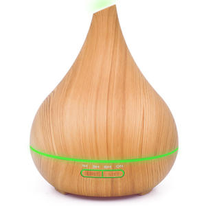 Difusor de Aroma con Aspecto de Madera, Humidificador USB de 400 ml con Temporizador para Uso Doméstico - Product Image 3