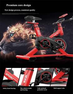 Vente Directe en Gros Usine de Vélo de Spinning Silencieux de Haute Qualité, Charge Maximale 120kg, Vélo d'Exercice de Fitness Unisexe pour Salle de Sport - Product Image 6