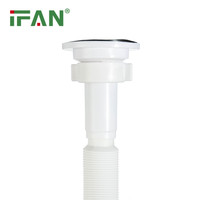IFAN Offre Spéciale 32-40mm 2 pouces accessoires de plomberie piège à bouteille Flexible tuyau de vidange d'évier Flexible