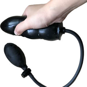 IKOKY Plug anal gonflable en forme de pénis, énorme <span class=keywords><strong>gode</strong></span> avec pompe, masturbateur féminin - Product Image 4