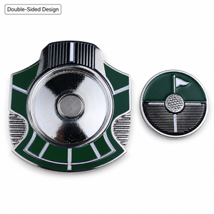 Marcador Magnético para Pelotas de Golf con Marcador Central Extraíble de 25 mm, Diseño de Doble Cara para Regalos de Torneos de Golf - Product Image 2