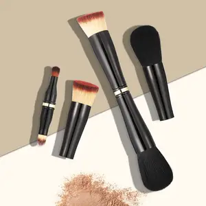 Makeup Brush Double Ended Cosmetic Brush Set with Storage Box Foundation Powder Shade Multi-functional Makeup Brush for MakeUp