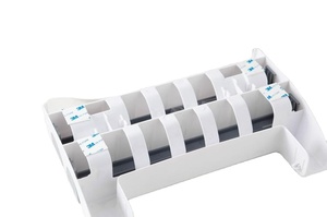 Dispenser per involucro da cucina in lamina di carta 4 in 1 montato a parete taglierina per <span class=keywords><strong>portarotolo</strong></span> <span class=keywords><strong>con</strong></span> pellicola trasparente <span class=keywords><strong>con</strong></span> <span class=keywords><strong>portaspezie</strong></span> - Product Image 3