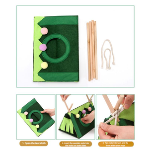 Accesorios <span class=keywords><strong>para</strong></span> mascotas <span class=keywords><strong>para</strong></span> roedores, conejillo de indias, rata, erizo, hámster, cómoda tienda de campaña de fieltro <span class=keywords><strong>para</strong></span> mascotas pequeñas, casa <span class=keywords><strong>para</strong></span> animales, tienda de campaña de fieltro - Product Image 5