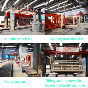 <span class=keywords><strong>Ligne</strong></span> de production de blocs Thermostone AAC 500m3 par jour avec une capacité de production élevée Usine de fabrication de briques à gaz AAC - Product Image 5