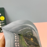 Doypack personnalisé imprimé en couleur 100 grammes 250 grammes 500 grammes pochette de poudre de Moringa emballage de supplément sacs alimentaires debout