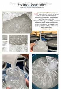 Sulfato de éter lauril de sodio de alta calidad Sles 70% para materias primas en polvo detergente - Product Image 3