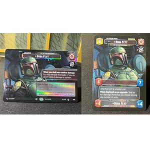 Admiral Poe Boba Fett Darth Wedge Ant Lando Cal Solo Jump Lightspeed (JTL) Tarjeta <span class=keywords><strong>de</strong></span> Papel Ecológica Personalizada Lavable para Exhibición - Product Image 5