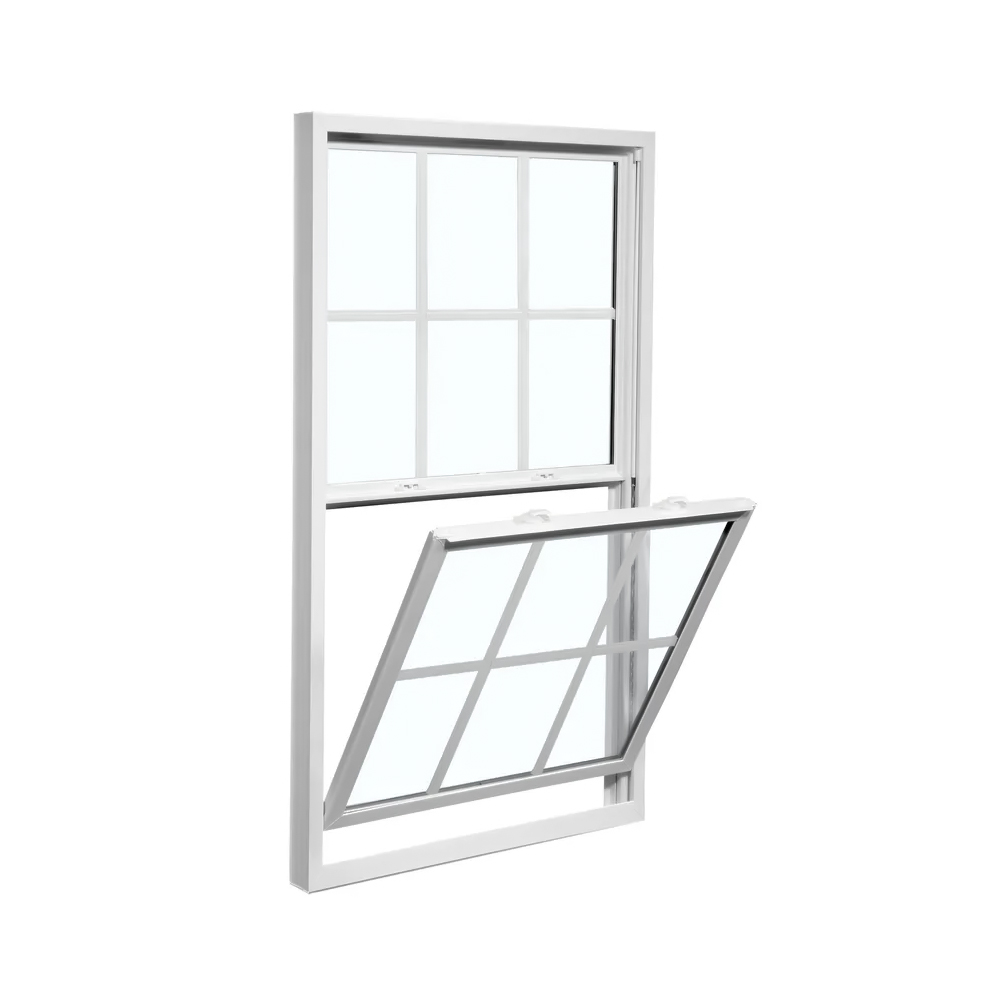 Высокое качество более прочная виниловая пластиковая рамка стекло upvc окно