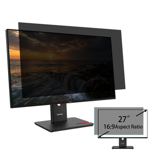 ฟิล์มกรองหน้าจอป้องกันความเป็นส่วนตัวแบบพรีเมียม ทนทาน สำหรับจอคอมพิวเตอร์ Lenovo ขนาด 27 นิ้ว 16:9 พื้นผิวแข็งแรงพร้อมเทคโนโลยีป้องกันรอยนิ้วมือ - Product Image 1