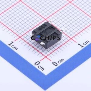 TS6643TP 160gf Tactile Switch SMD-4P,6x6mm Switch Single Pole Single Throw Round Button 1.6N Vertical Mount - Product Image 2
