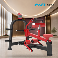 Machine à fessiers extra-large et robuste MND SP56 pour l'entraînement de force, équipement de fitness professionnel pour les chaînes de salles de sport